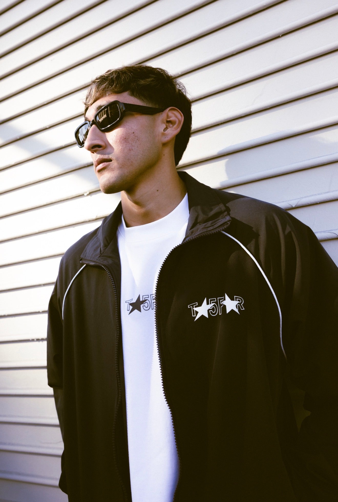 BlNAVY BLUE TRACKSUIT